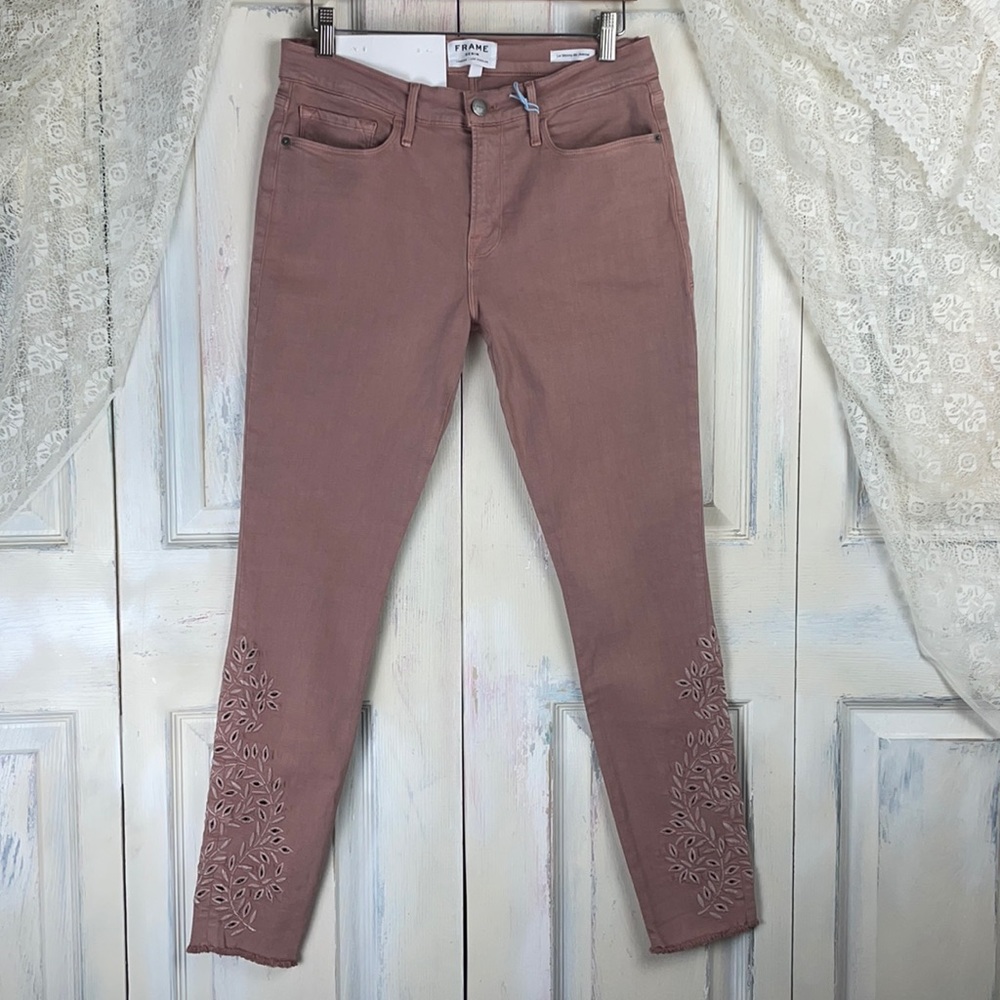FRAME Le Skinny de Jeanne size 30